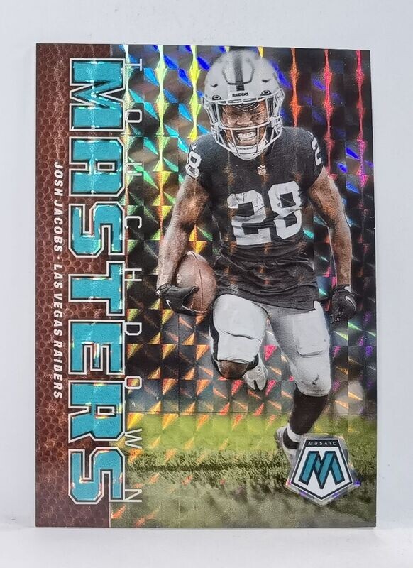 TM-JJ Josh Jacobs - Las Vegas Raiders - Touchdown Masters /15 (PRIZM)