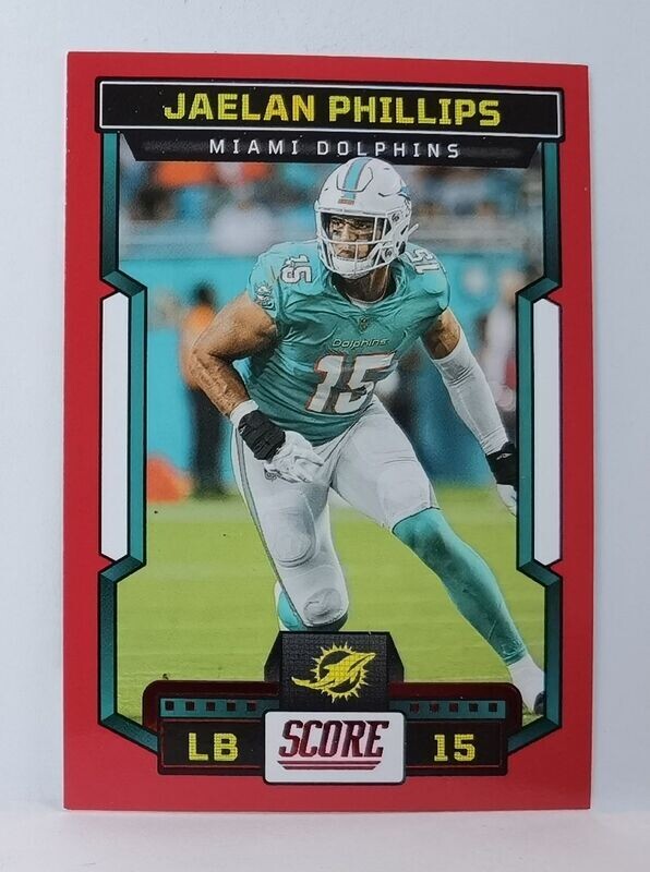 277 Jaelan Phillips - Miami Dolphins (RED)