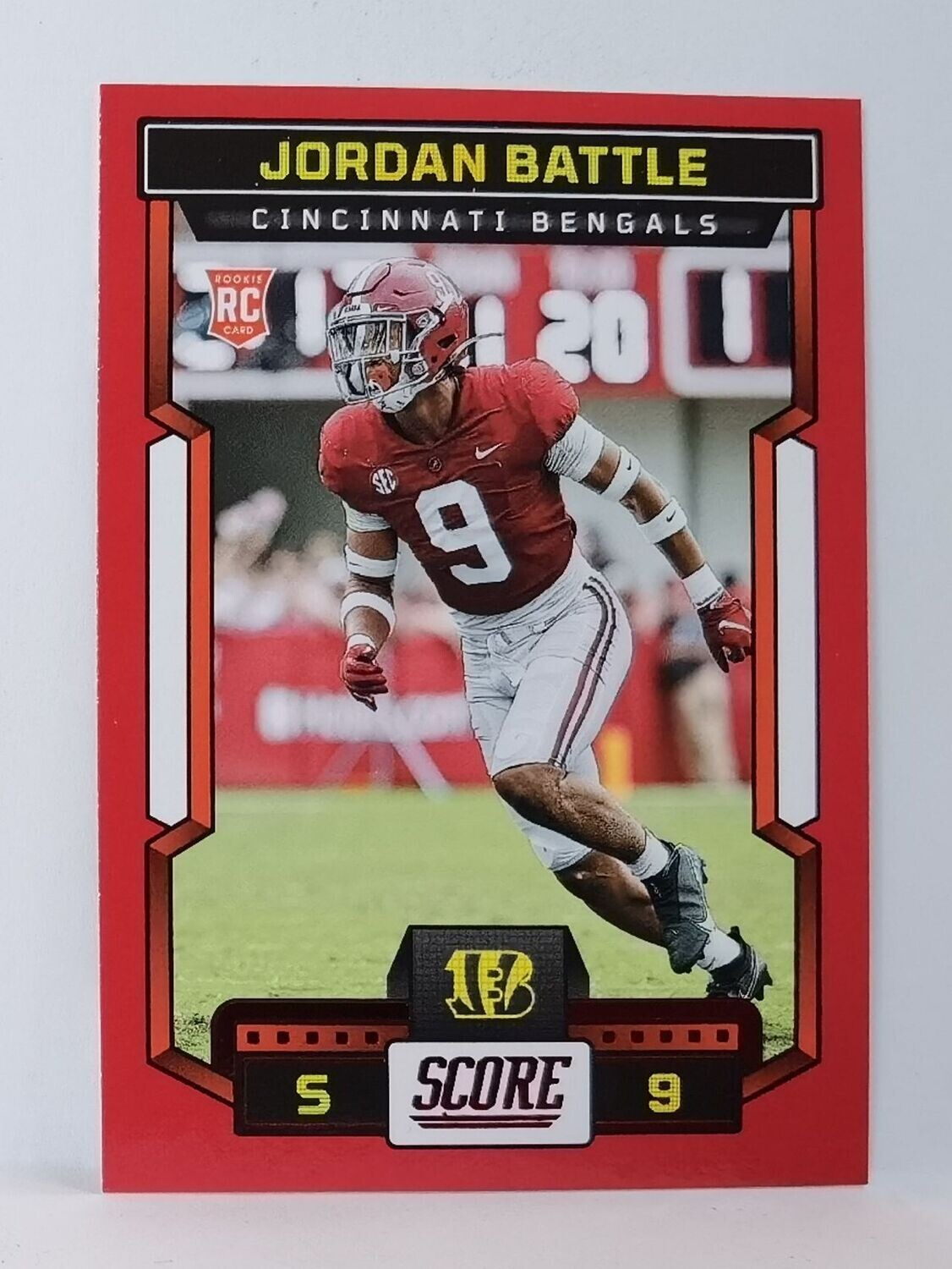 386 Jordan Battle - Cincinnati Bengals (RED)