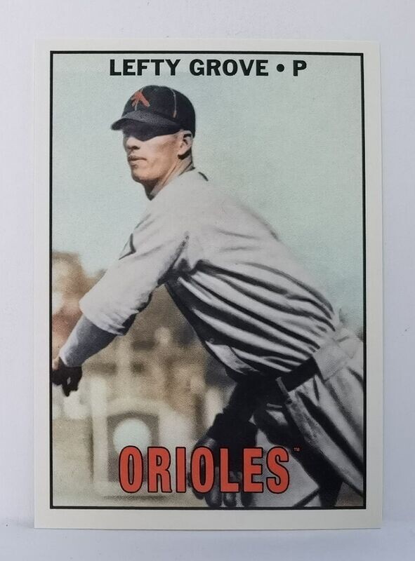 MILB-9 Lefty Grove - Baltimore Orioles