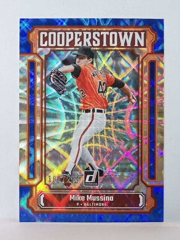 CT19 Mike Mussina - Baltimore Orioles (Blue /249)