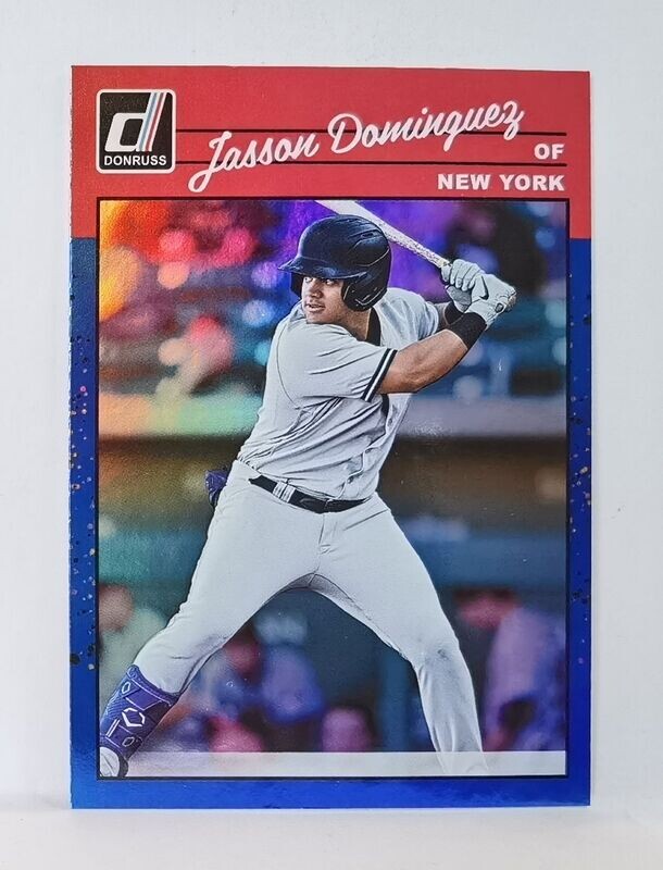 253 Jasson Dominguez - New York Yankees ( Holo Blue)