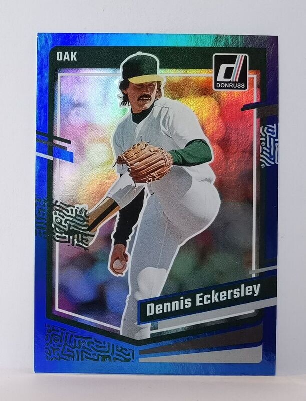 158 Dennis Eckersley - Oakland A's ( Holo Blue)