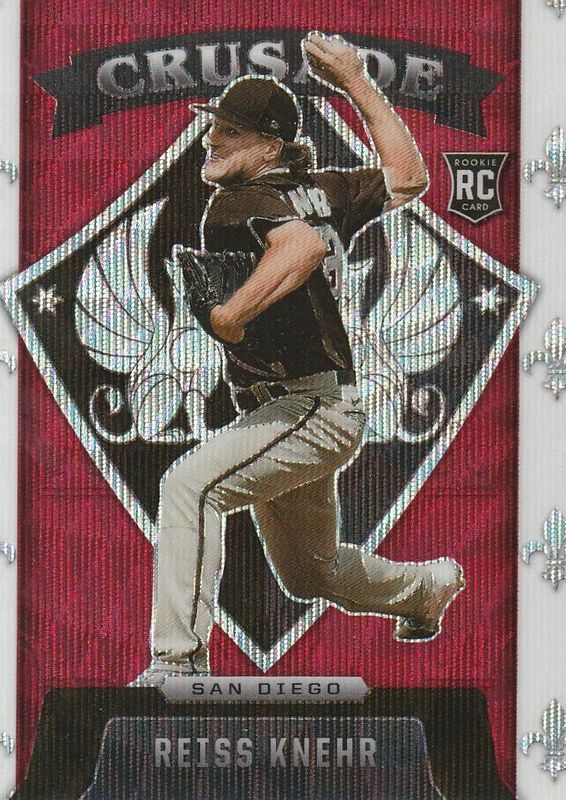 21 Reiss Knehr - San Diego Padres /199 ( Ruby Wave)