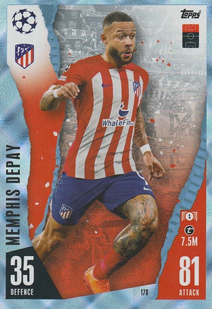 170 Memphis Depay - Atlético de Madrid