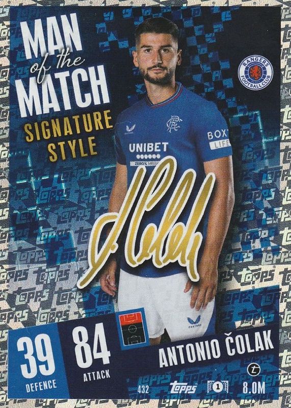 432 Antonio Colak - Rangers FC