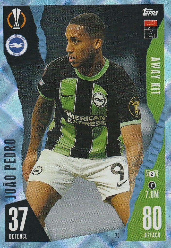 78  Joao Pedro - Brighton & Hove Albion