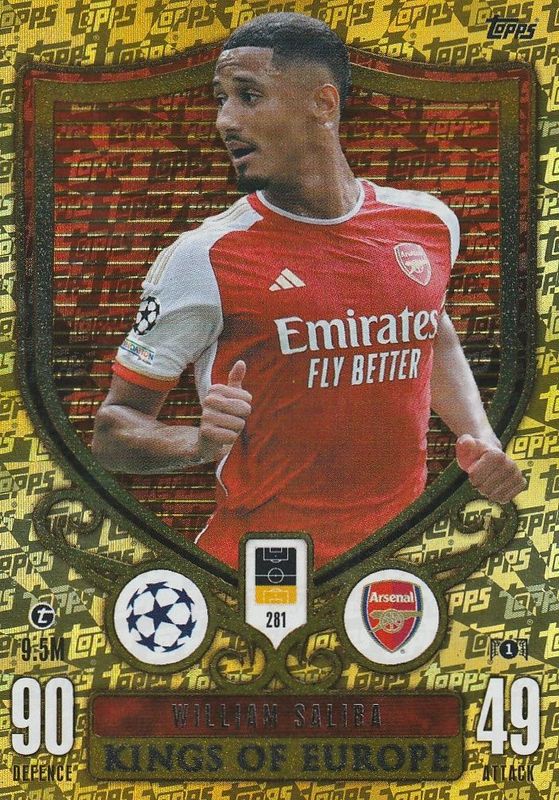 281  William Saliba - Arsenal