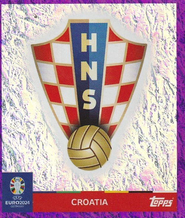 CRO 1 Croatia Logo (PURPLE)