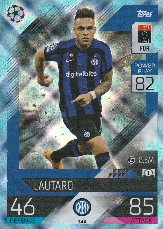 342 Lautaro Martinez - Inter Milan (Crystal)