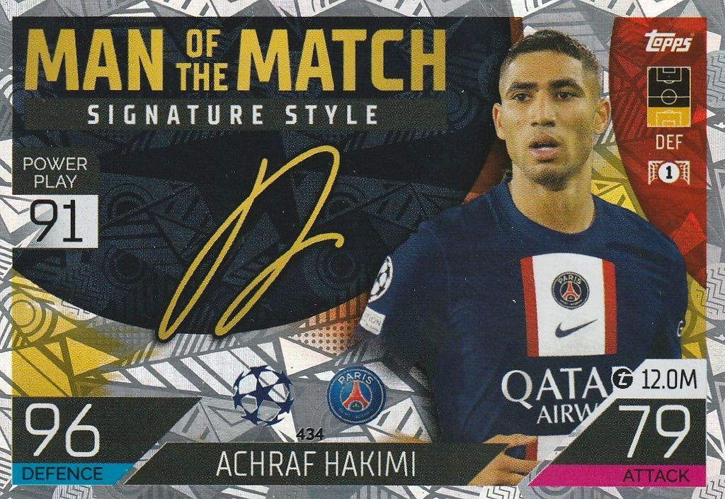 434 Achraf Hakimi - Paris Saint-Germain