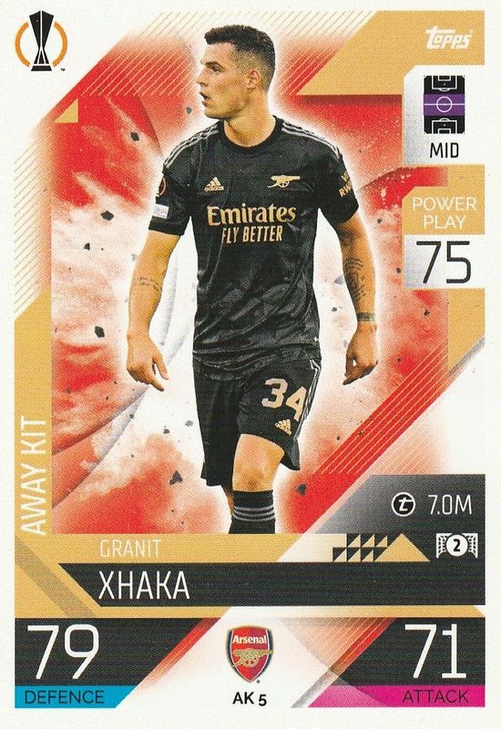 AK 5 Granit Xhaka - Arsenal