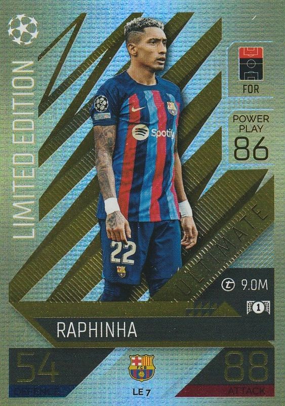 LE 7.  Raphinha (FC Barcelona)