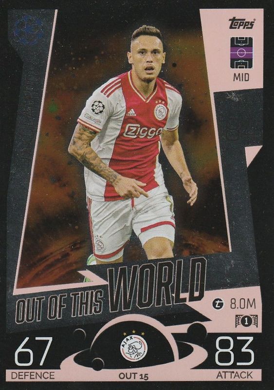 OUT 15 Lucas Ocampos - AFC Ajax