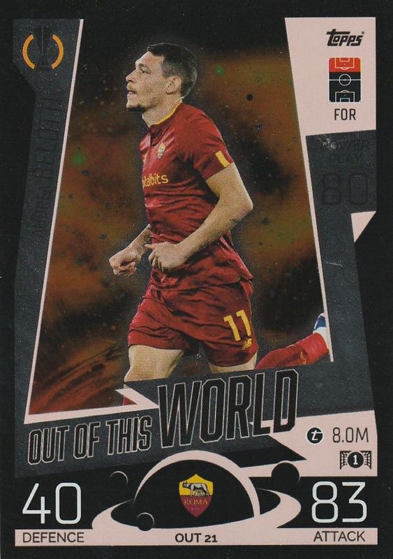 OUT 21 Andrea Belotti - AS Roma