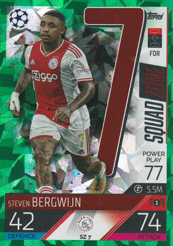 SZ 7. Steven Bergwijn - AFC Ajax (Emerald)