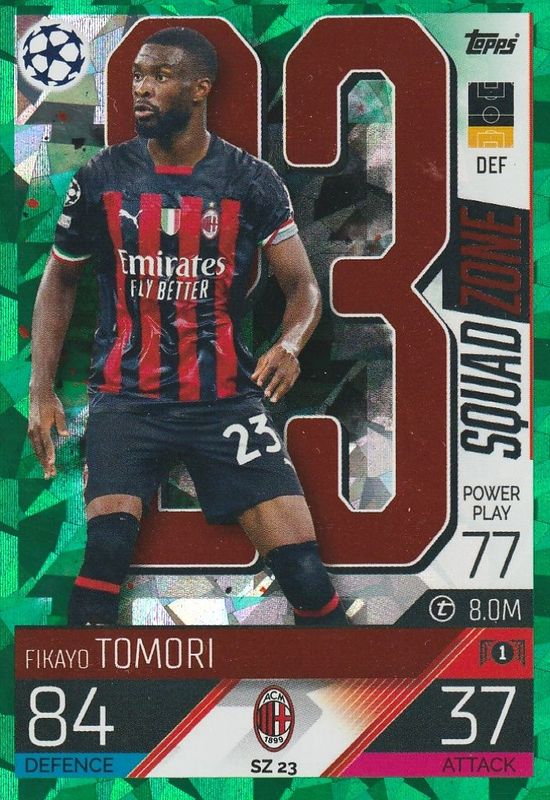 SZ 23. Fikayo Tomori - AC Milan (Emerald)