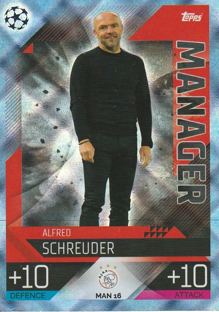 MAN 16. Alfred Schreuder - AFC Ajax (Crystal)