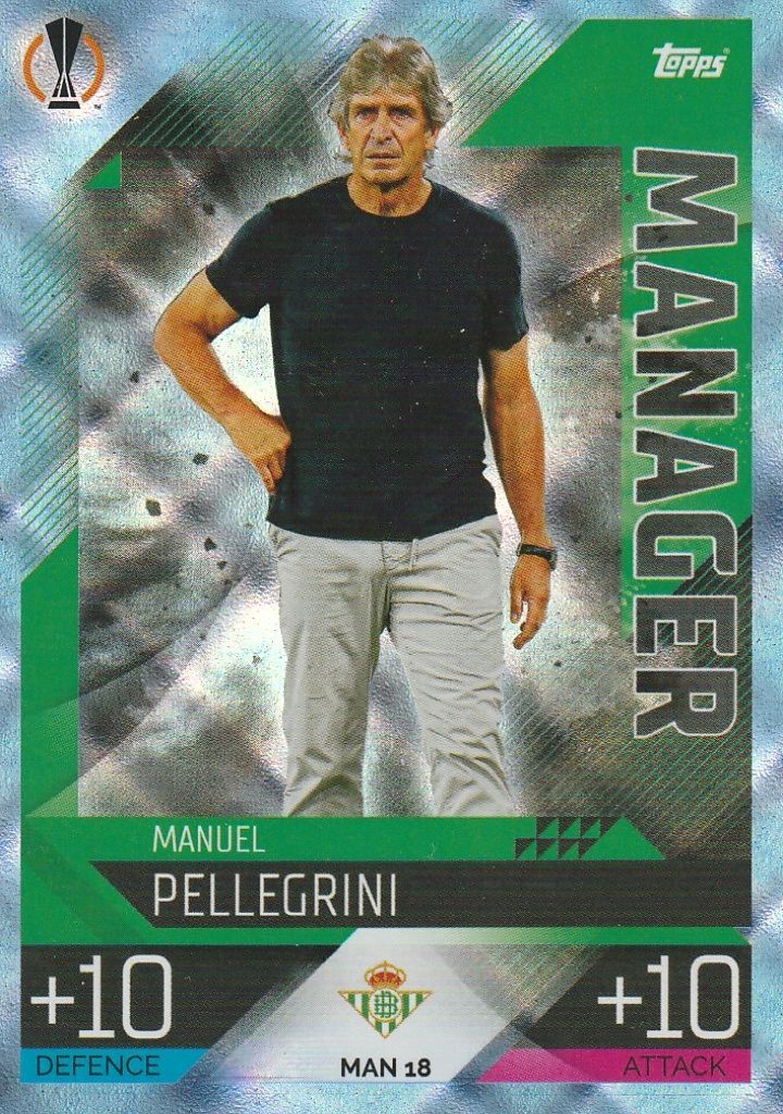 MAN 18. Manuel Pellegrini - Real Betis Balompie (Crystal)