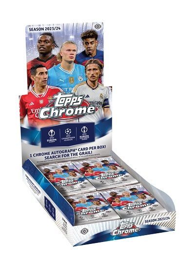 2023/24 Topps Chrome UEFA Club Competitions Soccer Hobby