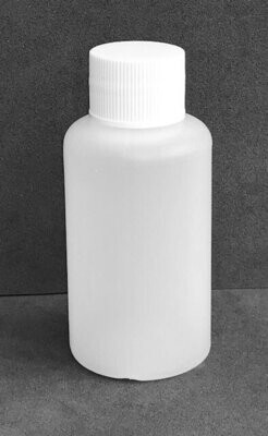 50ml Natural Bottles with 20mm Wadded Screw Cap