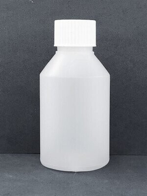 100ml Natural Bottles with 20mm Wadded Screw Cap