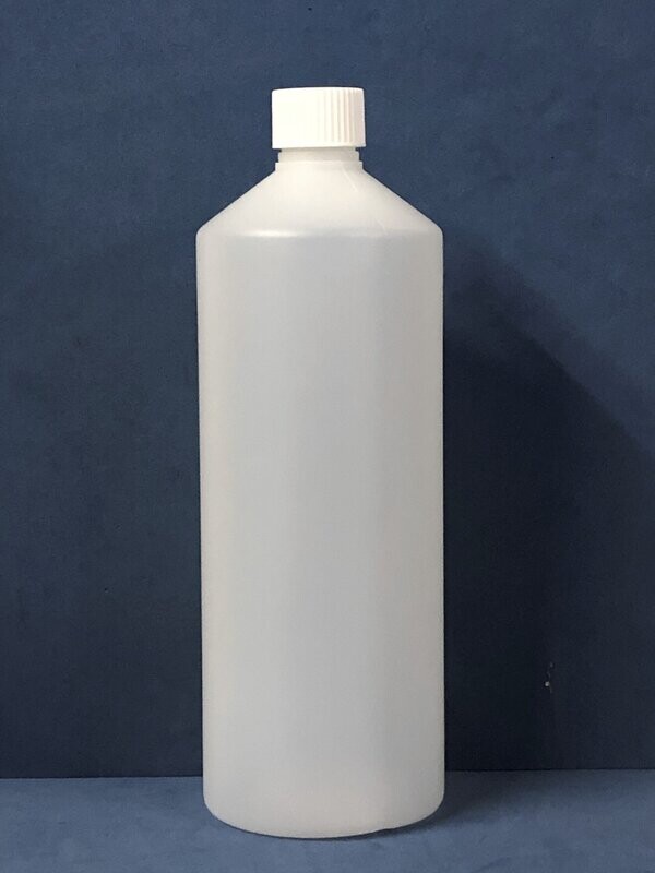 1000ml Natural Bottles with 28mm Wadded Screw Caps