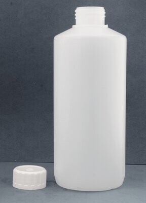1000ml Wide Neck Bottle with 38mm Wadded or Tamper Evident Caps