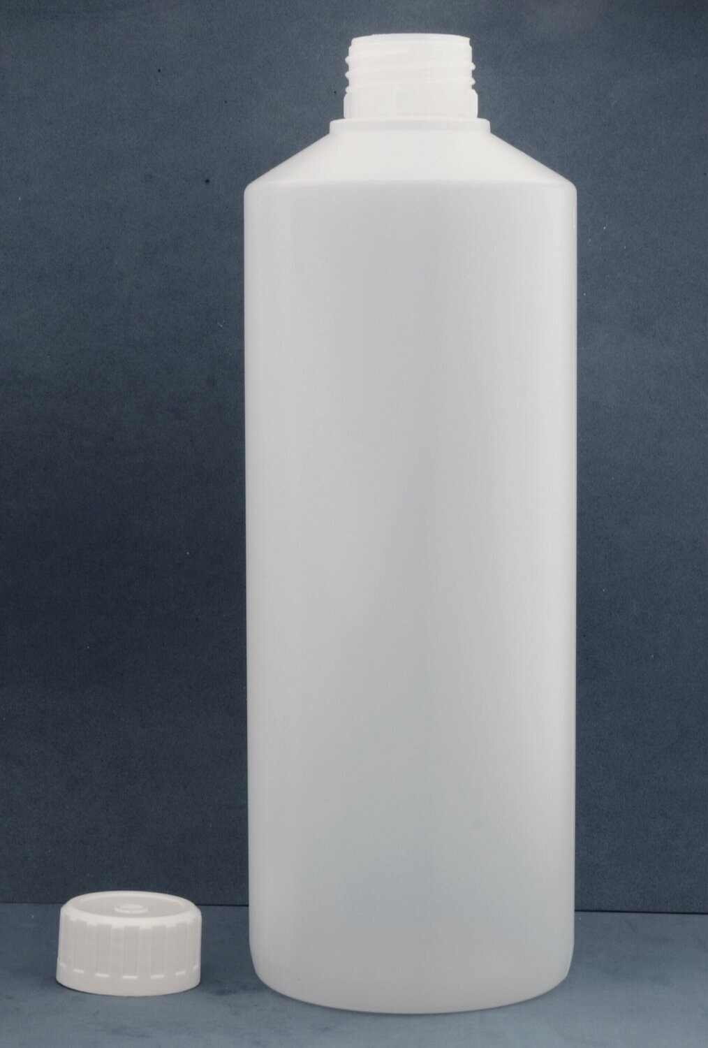 1500ml Wide Neck Bottle with 38mm Plain Wadded Screw Caps