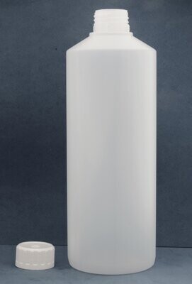 1500ml Wide Neck Bottle with 38mm Wadded or Tamper Evident Caps