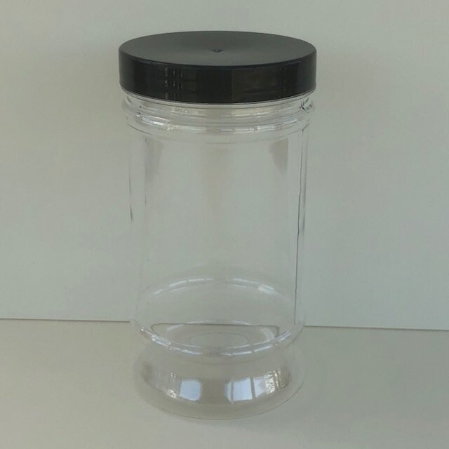 500ml Victorian Style Jars with Black or Coloured Screw Caps