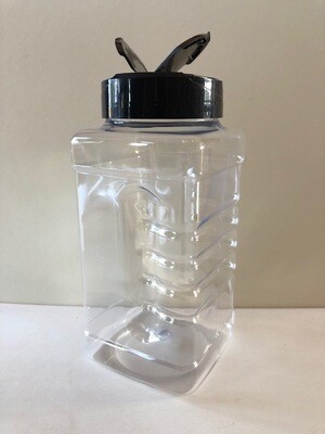 500ml Square Gripper Jars with Shaker Caps