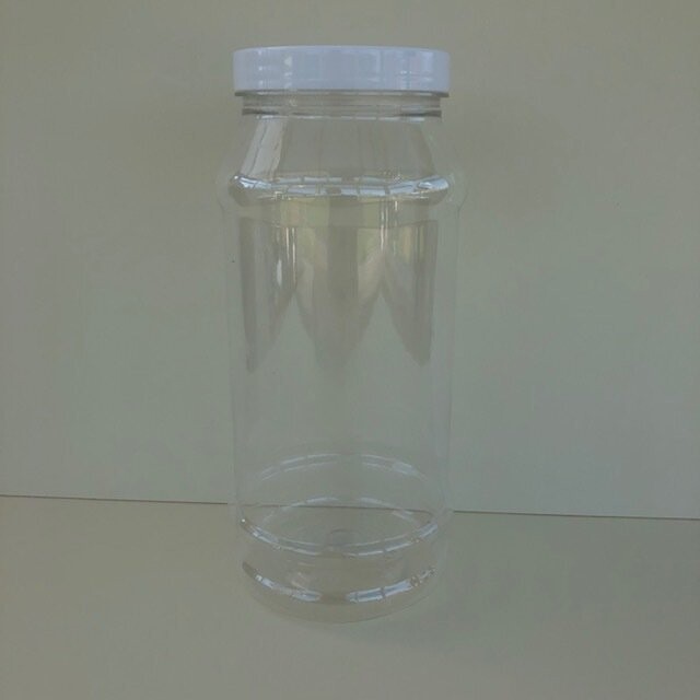 1000ml Victorian Style Jar with White or Coloured Screw Caps