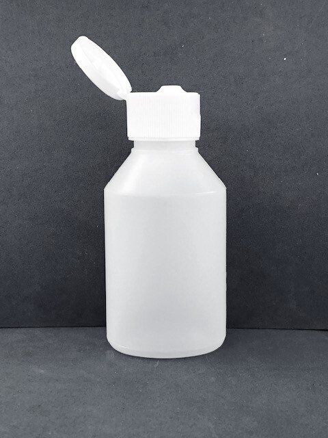 250ml Natural Bottles with 28mm Flip Top Screw Caps