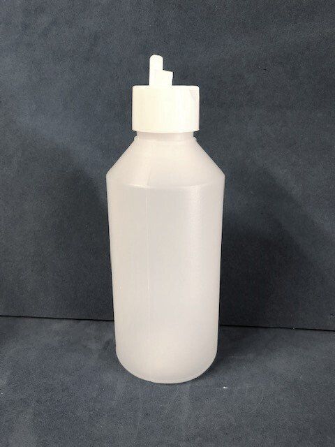 250ml Natural Bottle with 28mm Flip Spout Screw Cap