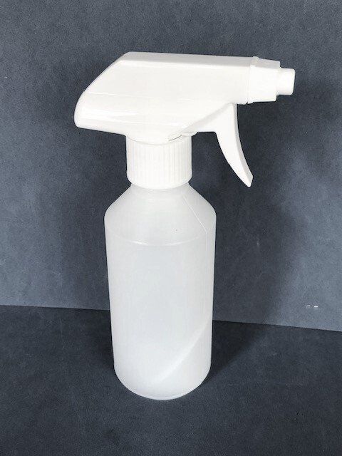 250ml Natural Bottles with 28mm Trigger Spray Screw Caps