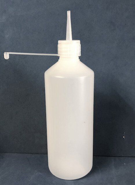 500ml Natural Bottles with 28mm Oil Spout Screw Caps