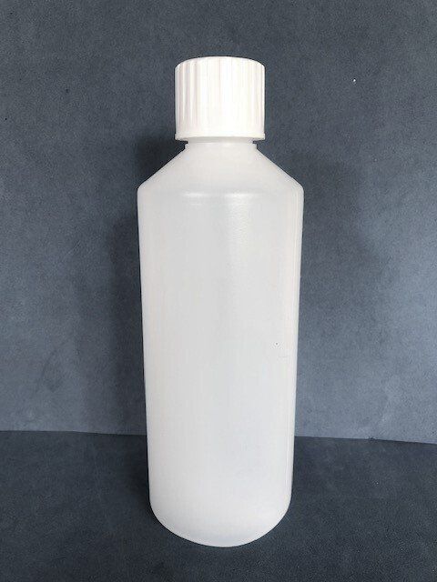 500ml Natural Bottles with 28mm Click Lock Screw Caps