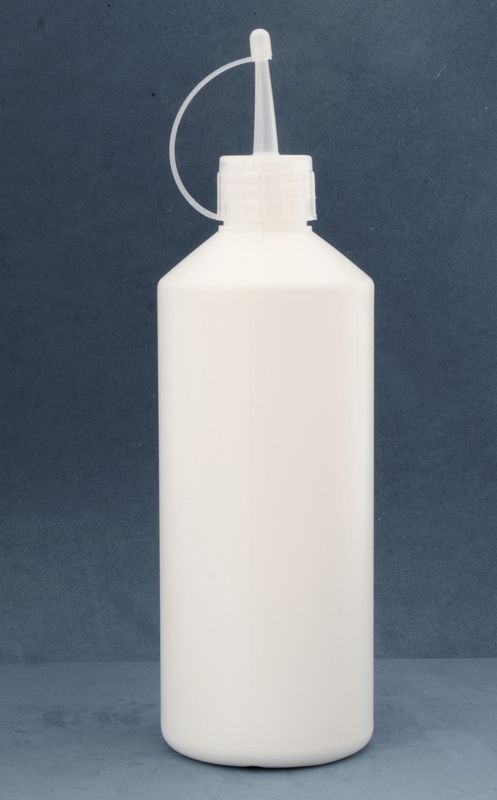 1000ml White Bottles with 28mm Oil Spout Screw Caps