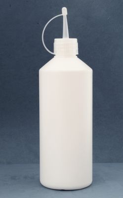 1000ml White Bottles with 28mm Oil Spout Screw Caps