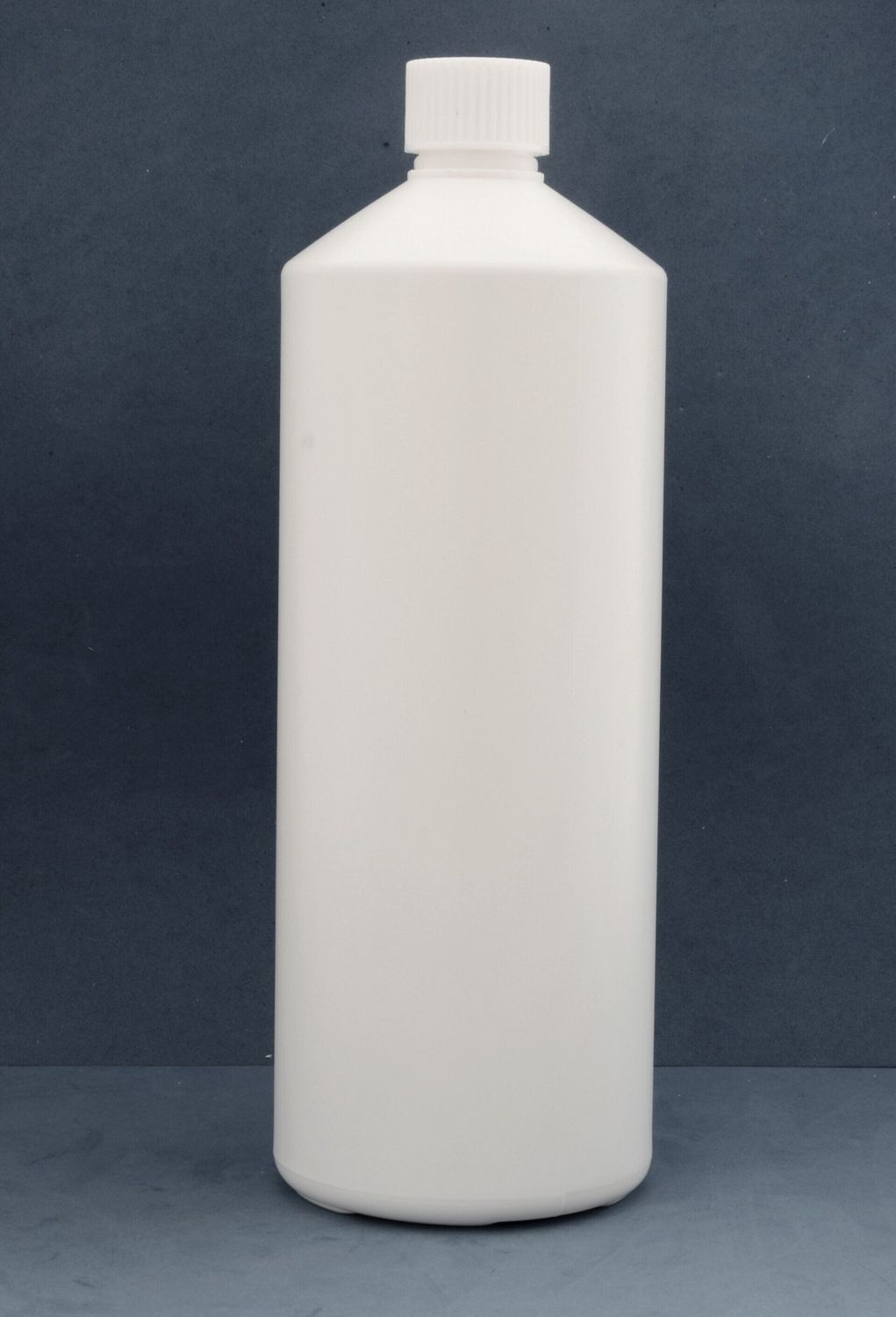 1000ml White Bottles with 28mm Click Lock Caps