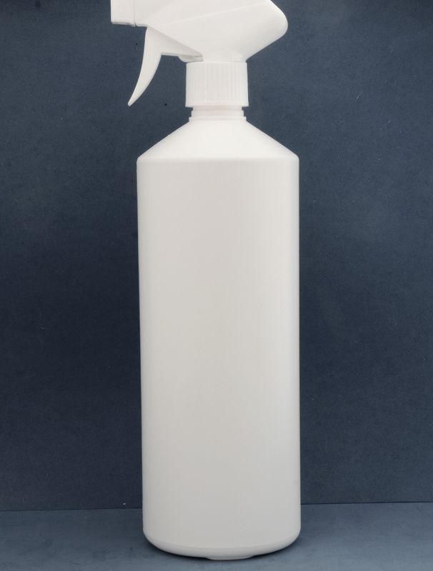 1000ml Natural Bottles with 28mm Trigger Spray Screw Caps