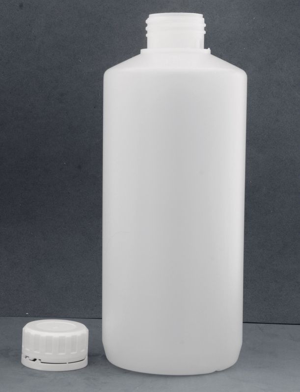 1000ml Wide Neck Bottle with 38mm  Wadded Tamper Evident Screw Caps