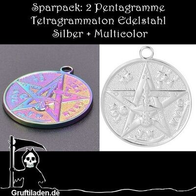 Sparpack: 2 Pentagramme Tetragrammaton