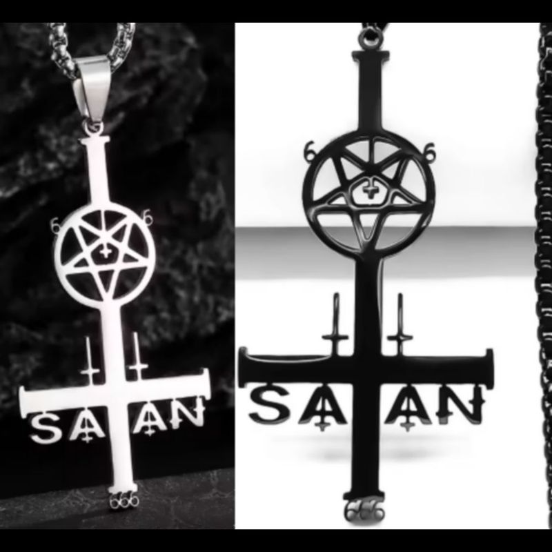 Umgedrehtes Kreuz Satan