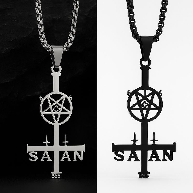 Umgedrehtes Kreuz Satan