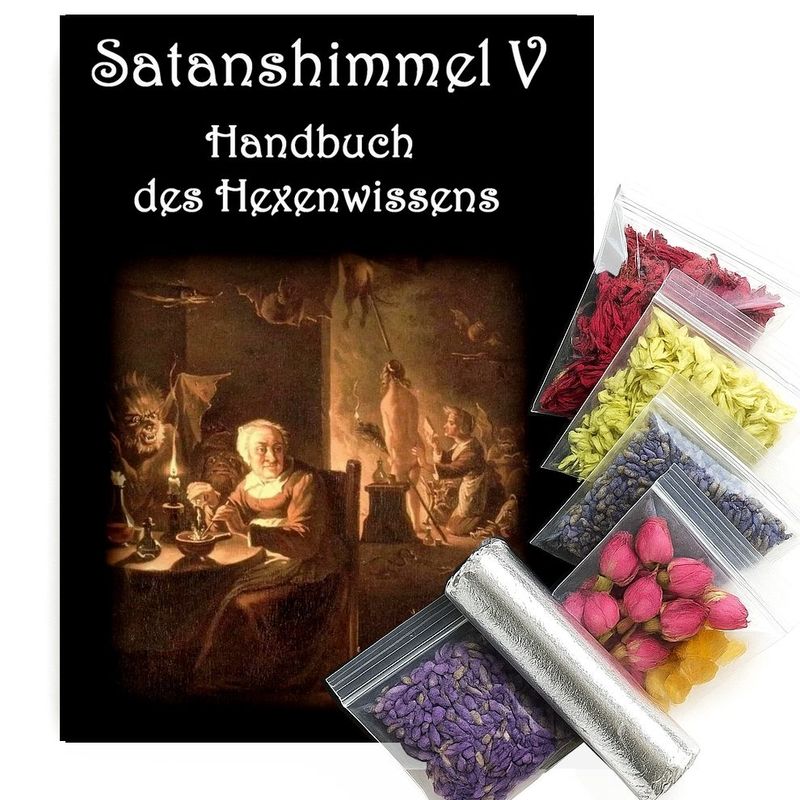 Satanshimmel 5 - Handbuch des Hexenwissens + Räucherset