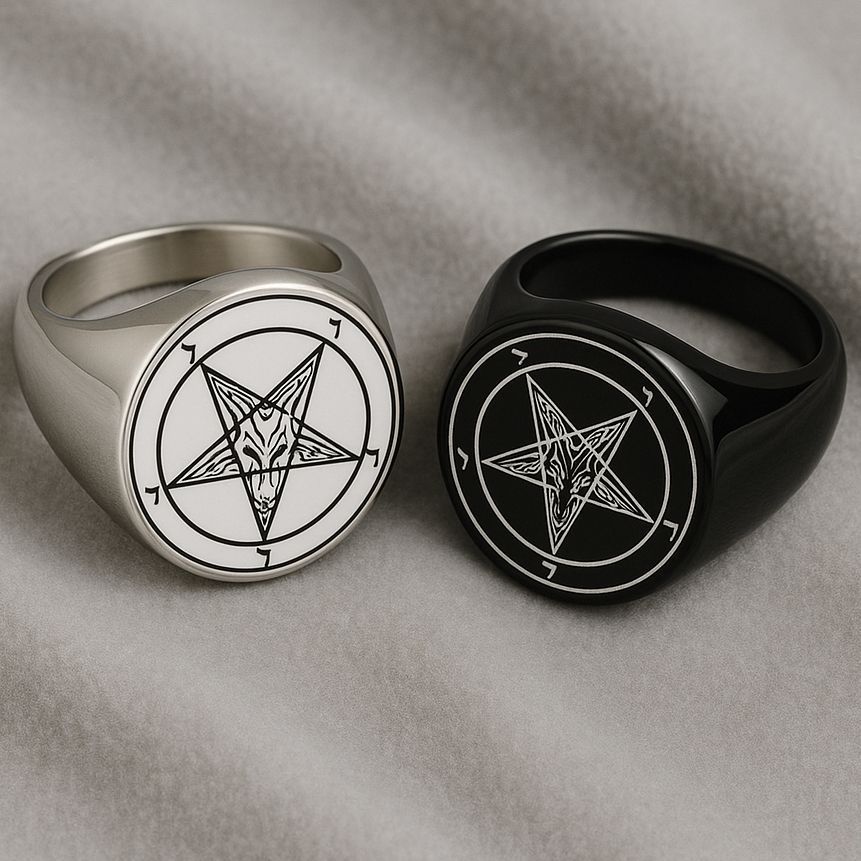 Sparpack Baphomet Ringe