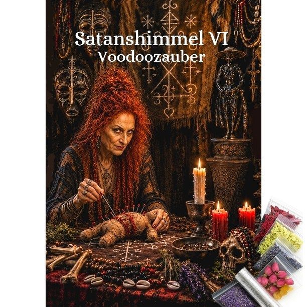 Satanshimmel 6 Voodoozauber + Räucherset Satanshimmel 6 Voodoozauber + Räucherset