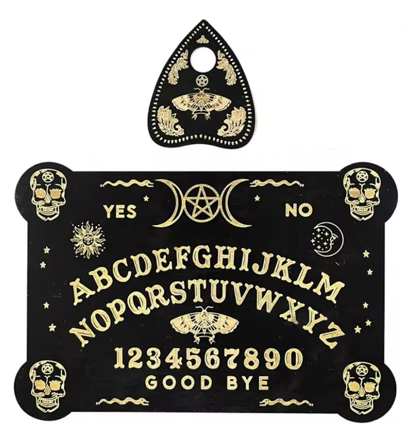 Ouija-Brett + Planchette Ouija-Brett + Planchette